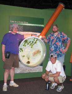 Steve, Tom, and Ryan discover the world's only known PLASTIC clam shrimp!