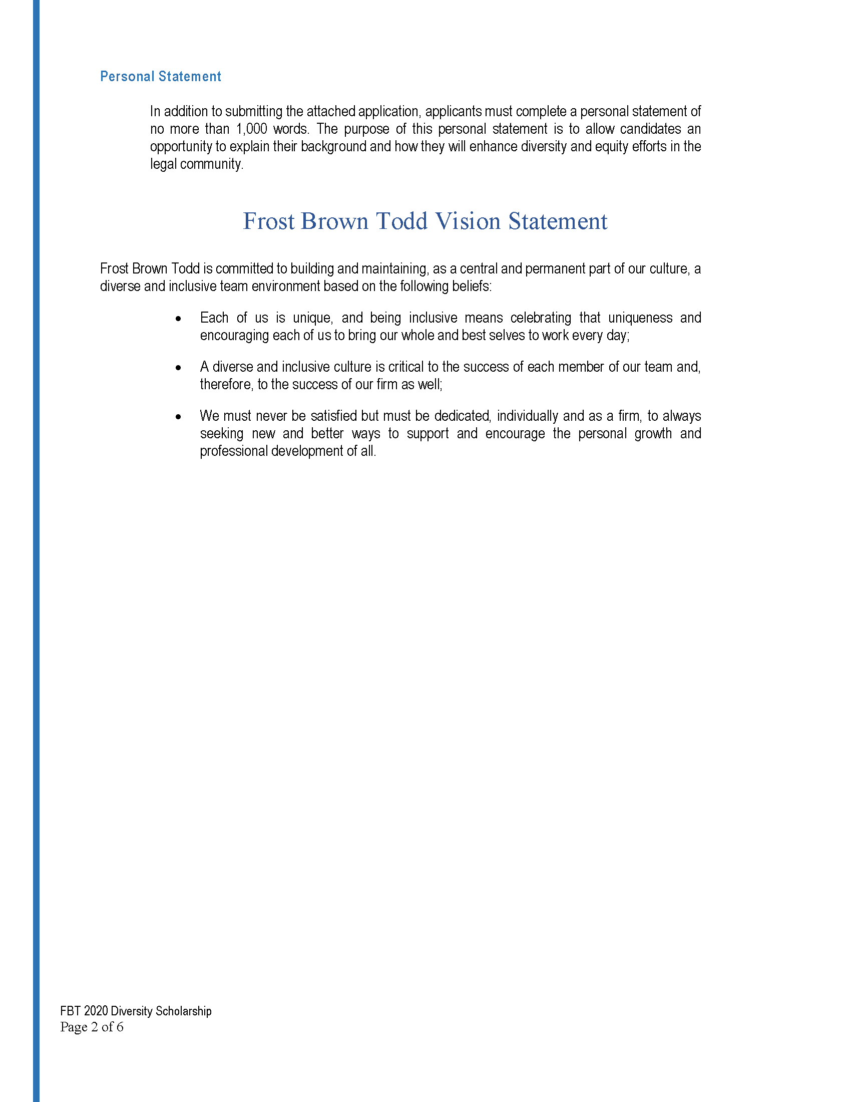 2020 FBT Diversity Scholarship Application – Akron Law Announcements