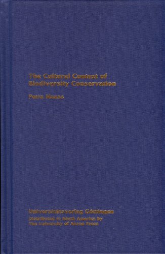cover of The Cultural Context of Biodiversity Conservation