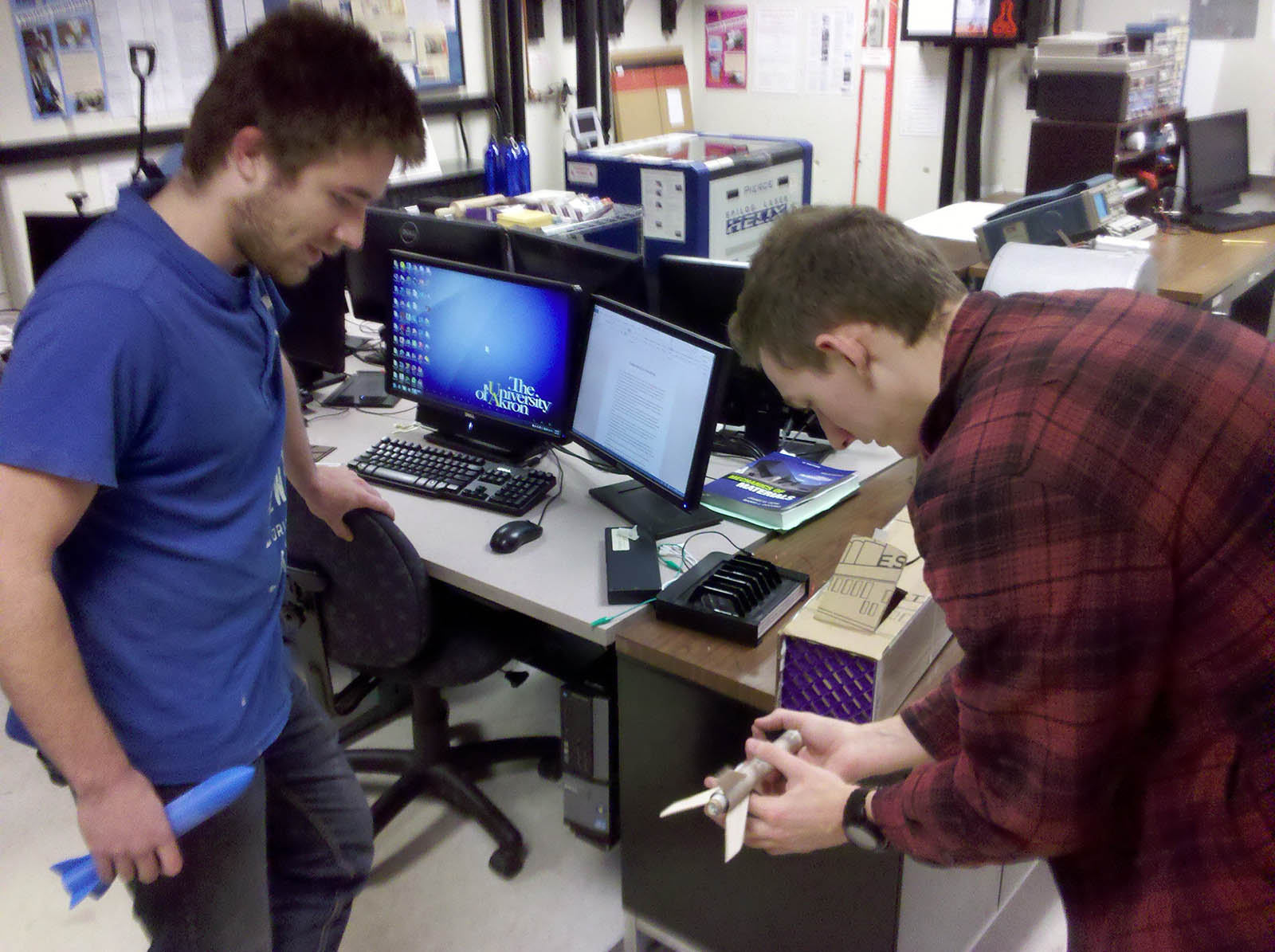Wayne State Math Computer Lab Wayne College 3D Lab: Home school student visits, take-what-you-make ...